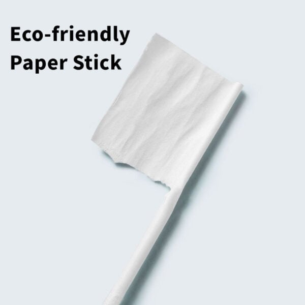 Pink Spiral Tip Paper Stick Cotton Swabs 200 Count in Plastic Canister - Image 10
