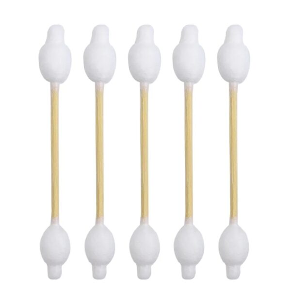 Safety Tip Bamboo Cotton Swabs 33 Count in Paper Drawer Box - Image 8