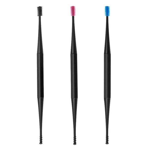 Washable Soft Silicone Cotton Swabw Micro Brush for Ear Cleaning - Image 5