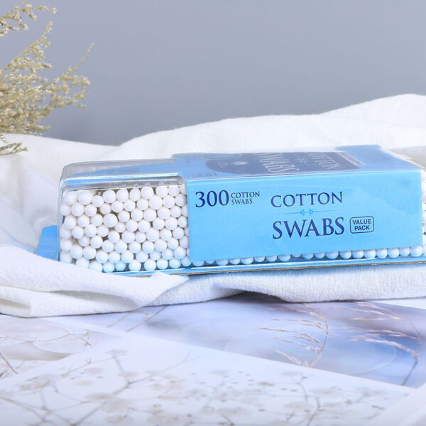 Custom Blister Card Packaging Cotton Swabs 300 Counts (Bamboo/Paper Stick) - Image 5