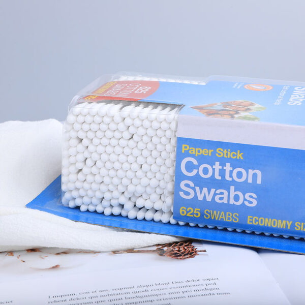 Custom Blister Card Packaging Cotton Swabs (500-700 Count) - Image 2