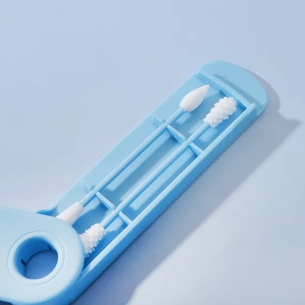 2pcs Silicone Reusable Cotton Swabs Washable Ear Buds - Image 8