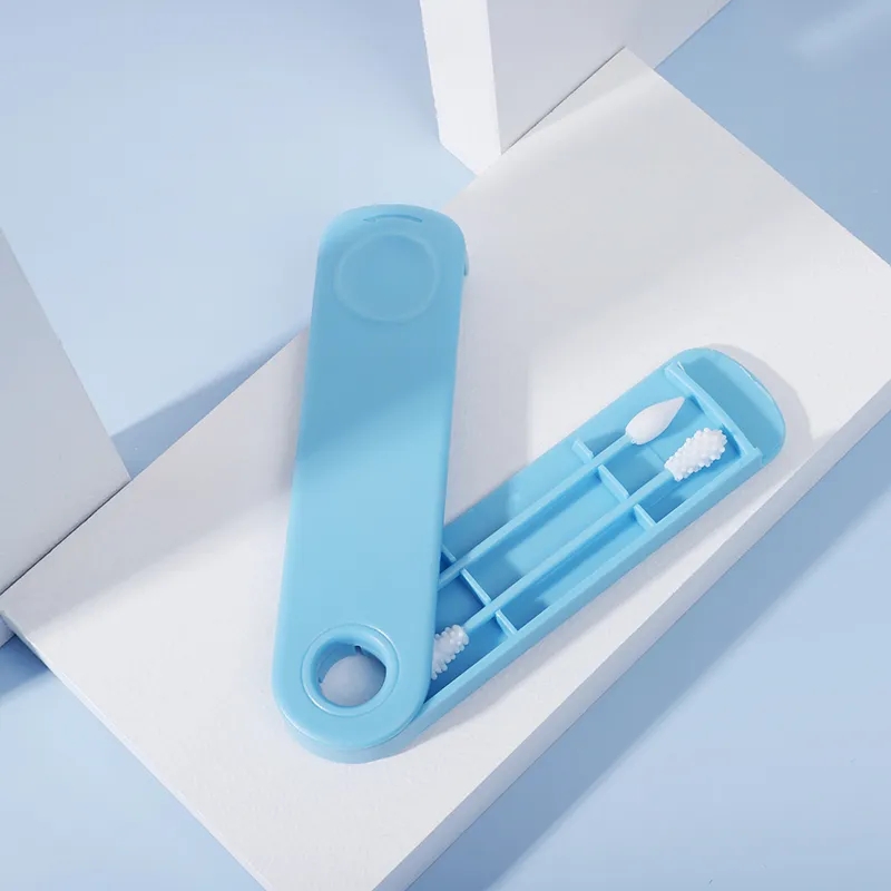 2pcs Silicone Reusable Cotton Swabs Washable Ear Buds - Image 9