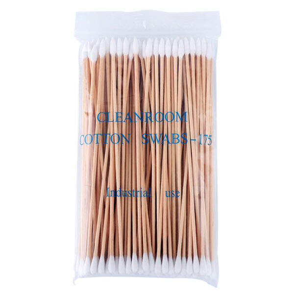 Cleanroom Industrial Use 6 inch Round+Precision Tip Cotton Tipped Applicator 100 Count in Zip Bag - Image 11