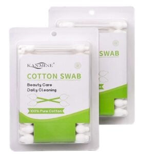 Safety Tip Cotton Swabs 55 Count Blister Card Packaging