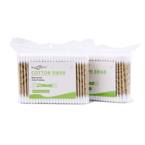 Zip Bag Brown Paper Stick Cotton Swabs (100/200/300/400 Count) - Image 4
