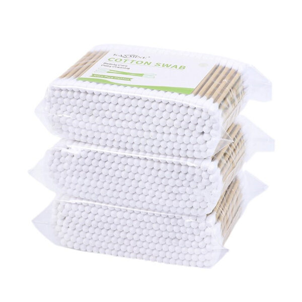 Zip Bag Brown Paper Stick Cotton Swabs (100/200/300/400 Count) - Image 6