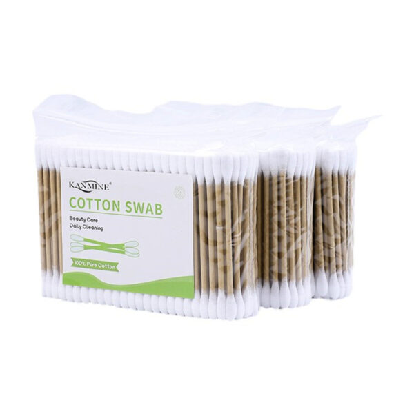 Zip Bag Brown Paper Stick Cotton Swabs (100/200/300/400 Count) - Image 9