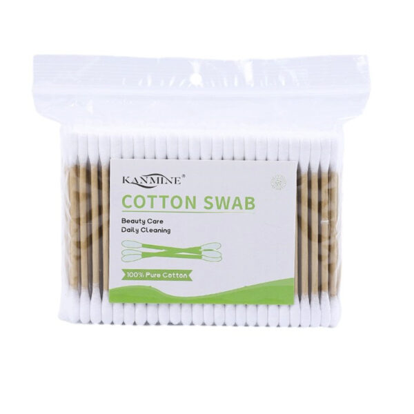 Zip Bag Brown Paper Stick Cotton Swabs (100/200/300/400 Count) - Image 10