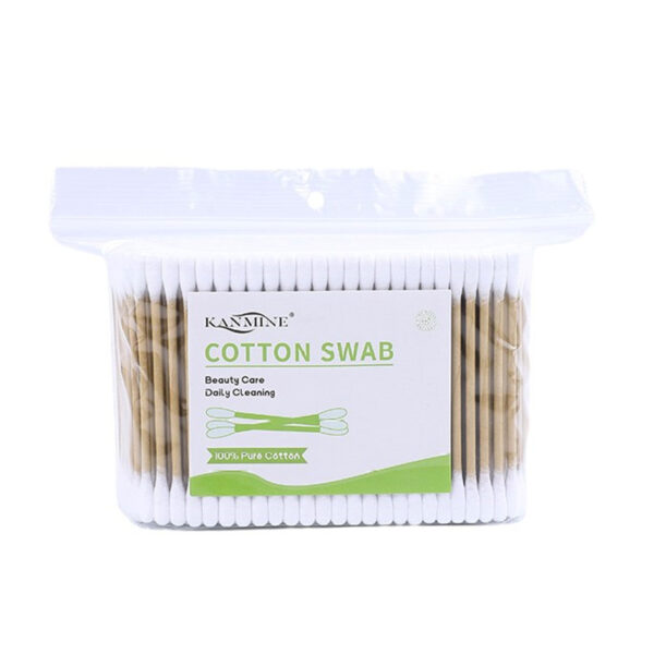 Zip Bag Brown Paper Stick Cotton Swabs (100/200/300/400 Count) - Image 12