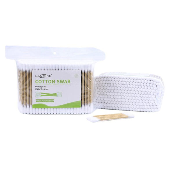 Zip Bag Brown Paper Stick Cotton Swabs (100/200/300/400 Count) - Image 13
