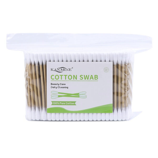 Zip Bag Brown Paper Stick Cotton Swabs (100/200/300/400 Count) - Image 15