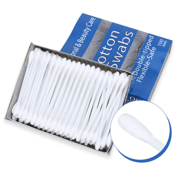 Cigarette Box Packaging Plastic Stick Cotton Swabs (100 Count) - Image 8