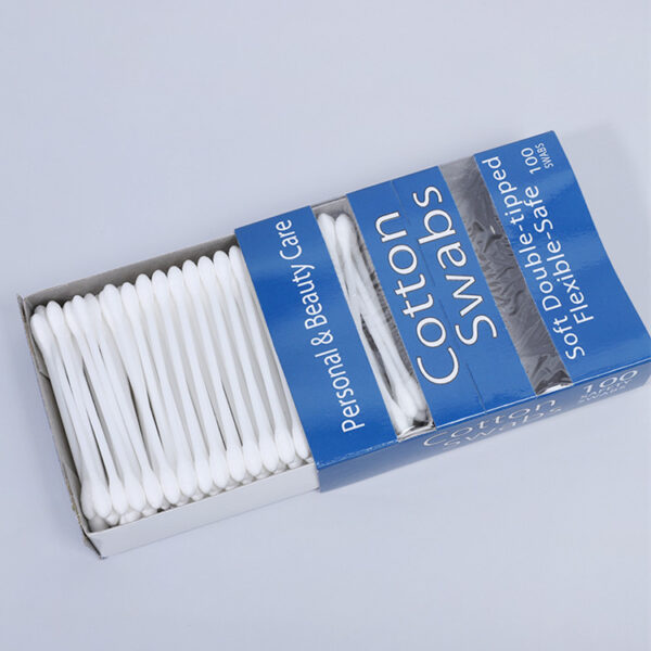 Cigarette Box Packaging Plastic Stick Cotton Swabs (100 Count) - Image 6