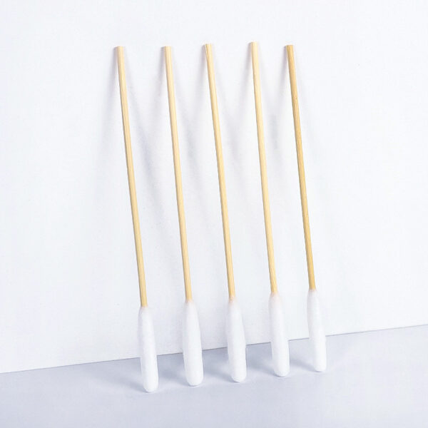 6 inch Big Cotton Tip Bamboo Stick Pet Use Cotton Swabs 50/100 Count - Image 6