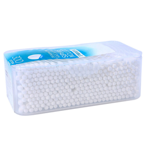 Custom Plastic Box 300 Count Plastic Stick Cotton Swabs - Image 6