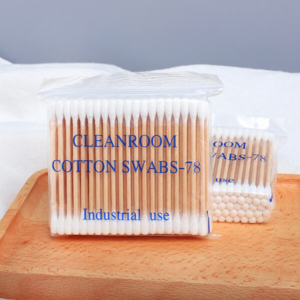 Cleanroom Industrial Use 3 inch Cotton Swabs 100 Count in Zip Bag (Double/Single Tip) - Image 8