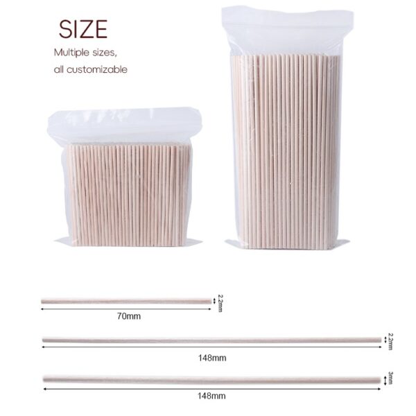 Wooden Stick, Semi-finished Material for Cotton Swab - Image 2